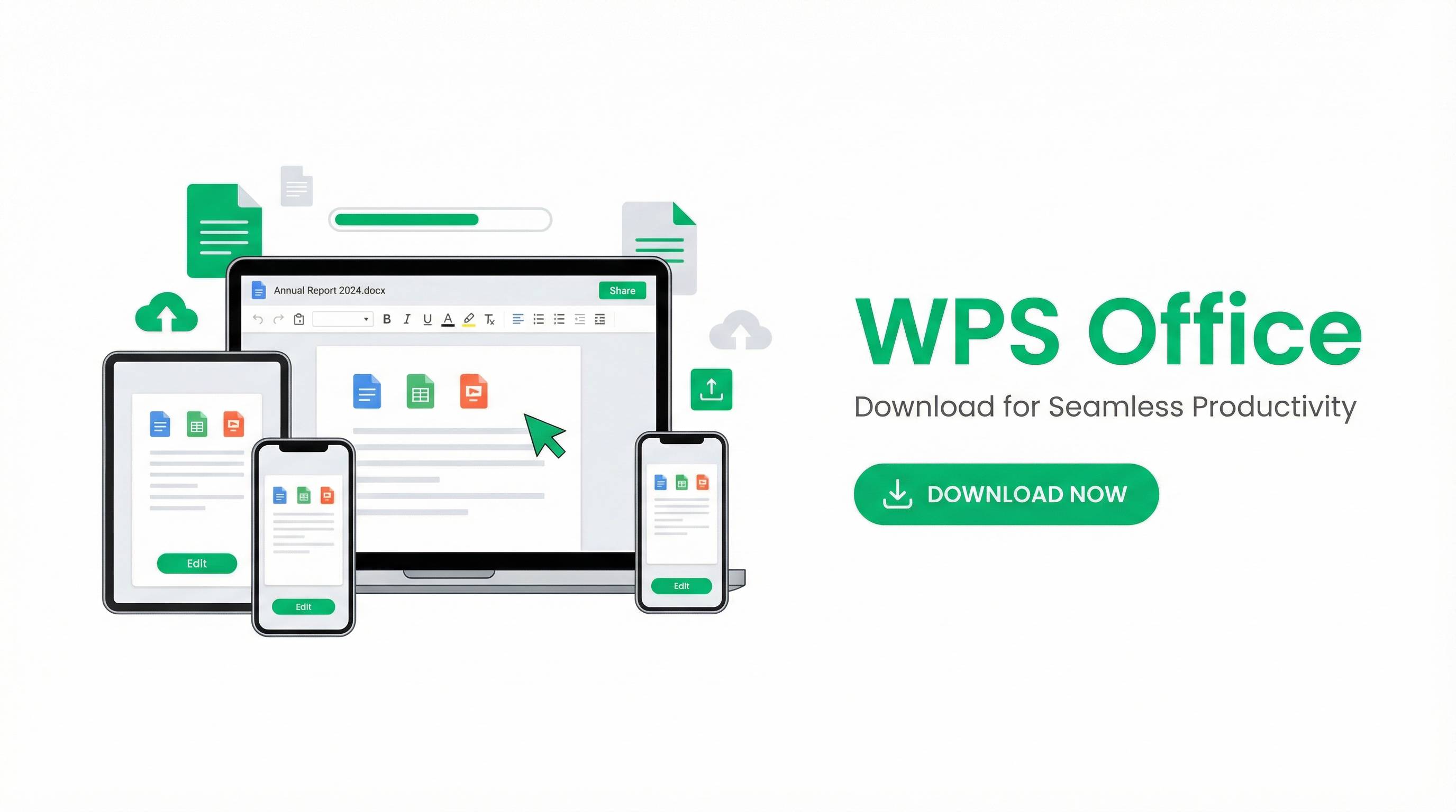 Wps office官网多平台界面展示